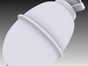 3d printable m39 eihandgranate model 3D Model