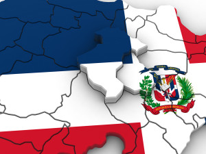 3d political map of the dominican republic Modelo 3D