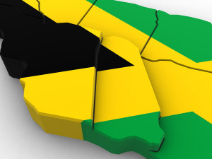 3d political map of jamaica Modèle 3D