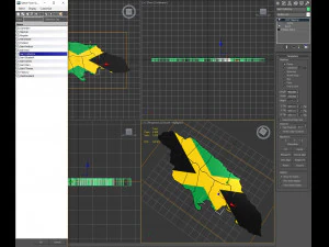 3d political map of jamaica 3D Model