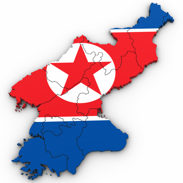 3d political map of north korea Modelo 3D .c4d .max .obj .3ds .fbx .stl .blend 