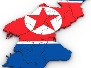 3d political map of north korea Modelo 3D