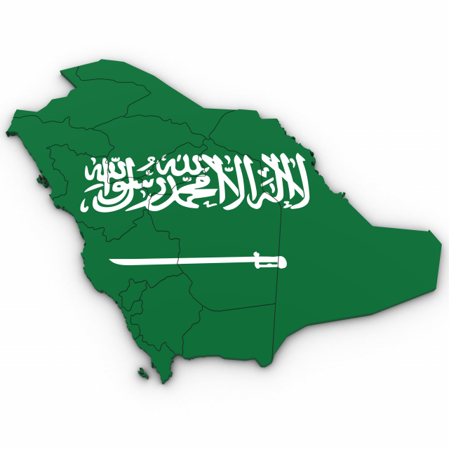 3d political map of saudi arabia 3D Model in Terrain 3DExport