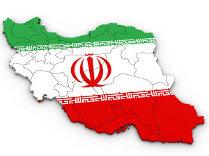 3d political map of iran Model 3D