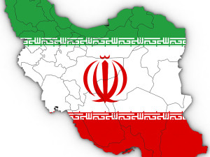 3d political map of iran Model 3D