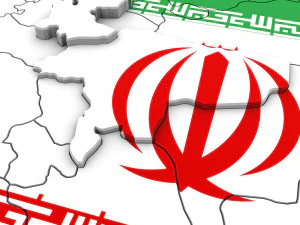 3d political map of iran 3D Model