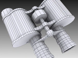 of binoculars 3D Model