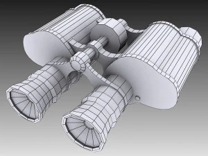 of binoculars 3D Model