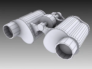 of binoculars 3D Model
