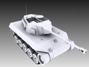 char hellcat seconde guerre mondiale Modèle 3D
