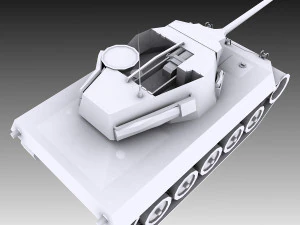 hellcat tank ww2 3D Model