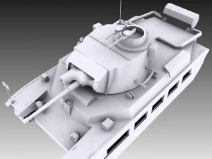 matilda ww2 tank 3D Model