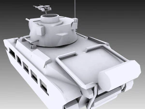 matilda ww2 tank 3D Model