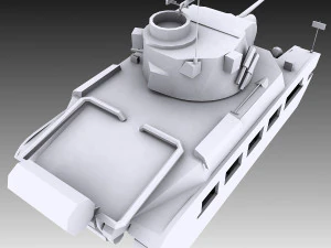matilda ww2 tank 3D Model