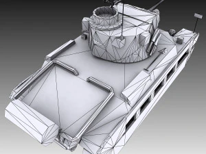 matilda ww2 tank 3D Model