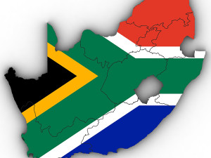 3d political map of south africa Modelo 3D