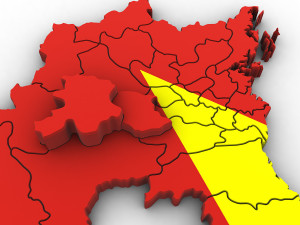 3d political map of vietnam Modelo 3D