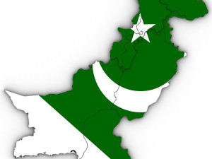 3d political map of pakistan Modelo 3D