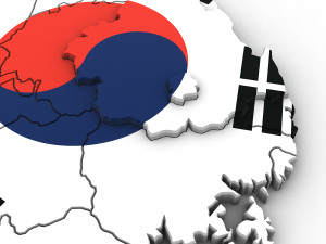 3d political map of south korea Modello 3D