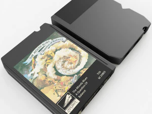 8 track tape 3D Model