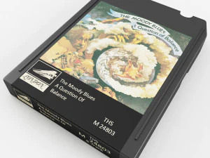 8 track tape 3D Model