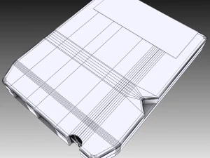 8 track tape 3D Model