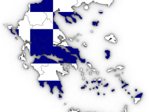 3d political map of greece 3D Model
