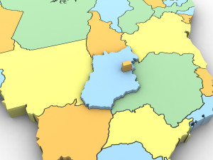 3d political map of brazil Modèle 3D