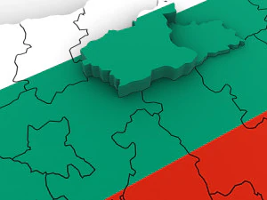 3d political map of bulgaria 3D Model