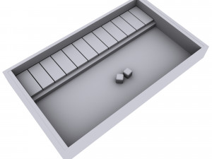 shut the box dice game Model 3D