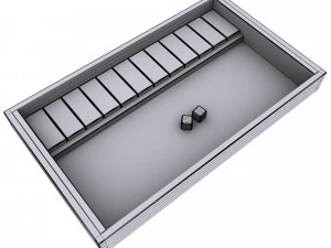 shut the box dice game 3D Model