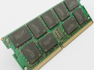 ddr4 sodimm रैम मॉड्यूल 3D मॉडल