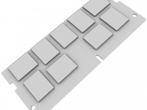 ddr4 sodimm ram module 3D Модель