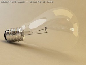 light bulb 3D 模型