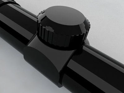 pistol scope 3D Model .c4d .max .obj .3ds .fbx .stl .blend 