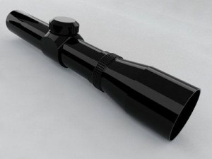 pistol scope 3D Модель