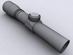 pistol scope 3D Model