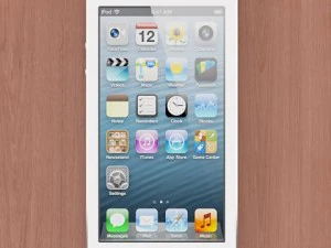 아이폰 5 3D 모델