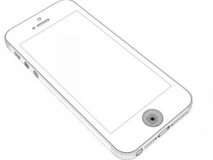 iphone 5 3D Model