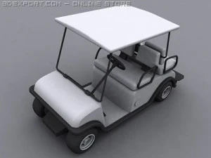 golf cart 3D Model