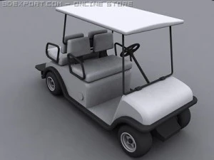 golf cart 3D Model