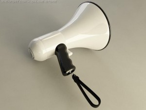 megaphone 3D Model