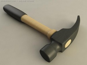 claw hammer 3D Model
