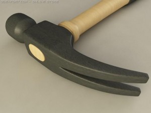 claw hammer 3D Model