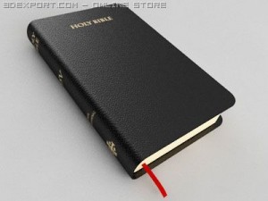 holy bible 3D Model