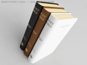 holy bible Model 3D