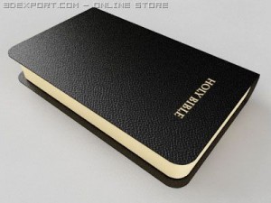 holy bible Model 3D