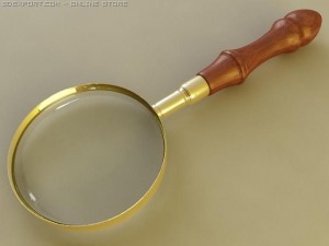 magnifying glass 3D Model
