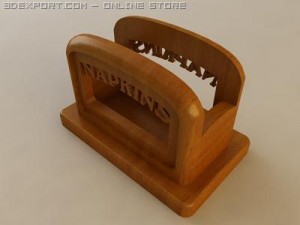 napkin holder 3D Model