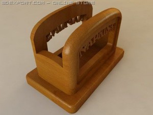 napkin holder 3D Model